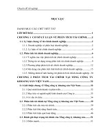 Phân tích tài chính của Tổng công ty khoáng sản Việt Nam - TKV.DOC