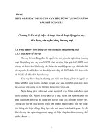 HIỆU QUẢ HOẠT ĐỘNG CHO VAY TIÊU DÙNG TẠI NGÂN HÀNG DẦU KHÍ TOÀN CẦU.DOC