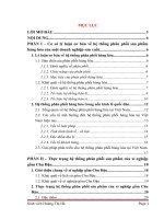 Nghiên cứu hệ thống phân phối sản phẩm tại xí nghiệp gốm Chu Đậu.DOC