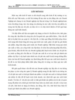 Kế toán tập hợp chi phí sản xuất và tính giá thành sản phẩm tại Công ty TNHH Xây dựng Thái Hạ.DOC