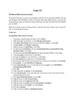 Windown 2003 network security