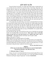 Thực trạng và một số giải pháp nâng cao hiệu quả sản xuất kinh doanh tại Xí nghiệp nhựa thuộc công ty PACKEXIM.DOC