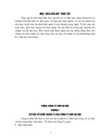 CƠ CẤU TỔ CHỨC QUẢN LÝ CỦA CÔNG TY RƯỢU HÀ NỘI.DOC