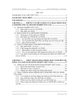 Nâng cao chất lượng hoạt động bảo lãnh đối với doanh nghiệp xây lắp của Sở giao dịch Ngân hàng Đầu tư & Phát triển Việt Nam.doc