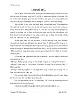 QL và sử dụng TSCĐ tại cty CP chè Long Phú