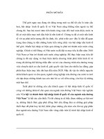 Cơ hội và thách thức hội nhập kinh tế quốc tế của ngành mía đường Việt Nam.doc.DOC