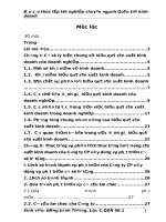 Giải pháp nâng cao hiệu quả sản xuất kinh doanh của công ty cổ phần xây dựng và phát triển cơ sở hạ tầng (kèm ppt).doc