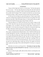 Giải pháp mở rộng hoạt động thanh toán quốc tế tại SGD NHNo&PTNT Việt Nam .DOC