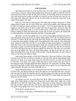 Giải pháp nâng cao hiệu quả hoạt động tín dụng tại NHNo&PTNT huyện Đông Hòa.doc