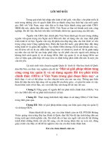 Sử dụng vốn ODA tại Việt Nam giai đoạn hiện nay.doc