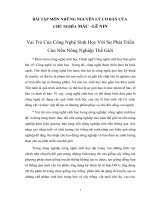 Vai Trò Của Công Nghệ Sinh Học Với Sự Phát Triển Của Nền Nông Nghiệp Thế Giới.doc