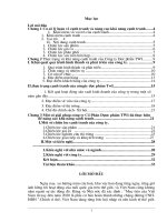 Khảo sát về vấn đề nâng cao sức cạnh tranh của công ty dược phẩm TWI trong nên kinh tế thị trường.doc.DOC