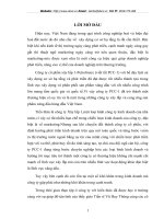 Hoàn thiện hệ thống Marketing-Mix bán buôn đối với nhóm hàng xăng dầu tại công ty Xây lắp I.DOC