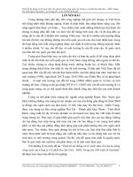 Thiết kế hệ thống xử lý nước thải cho dự án nâng công suất của Công ty Cổ phần bia Sài Gòn - Miền Trung lên 100 triệu lít bianăm.doc