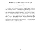 Thị trường chứng khoán ở Việt Nam thực trang và giải pháp phát triển .DOC