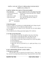 THỰC TRẠNG HOẠT ĐỘNG SẢN XUẤT KINH DOANH CỦA CÔNG TY CỔ PHẦN VẬN TẢI VÀ XÂY DỰNG CÔNG TRÌNH.doc