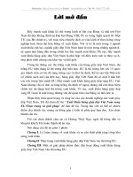 Xuất khẩu hàng giầy dép Việt Nam sang EUThực trạng và giải pháp.DOC