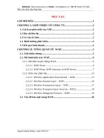 TÌM HIỂU WAP VÀ CÔNG CỤ TÌM KIẾM HỖ TRỢ THIẾT BỊ DI ĐỘNG.DOC