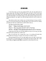 Giải pháp và kiến nghị nhằm phát triển KCN, KCX ở Việt Nam.DOC