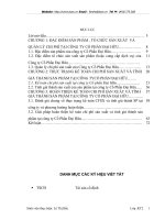 Hoàn thiện kế toán chi phí sản xuất và tính giá thành sản phẩm tại công ty Cổ Phần Đại Hữu.DOC
