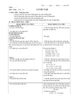 Giáo án môn toán cấp 1