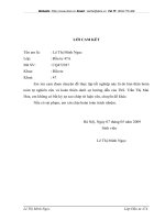 Thẩm định các dự án xây dựng công nghiệp tại Ngân hàng No&PTNT Hai Bà Trưng. Thực trạng và giải pháp.DOC