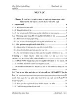 MỘT SỐ GIẢI PHÁP  NHẰM NÂNG CAO HIỆU QUẢ CHO VAY  HỘ SẢN XUẤT TẠI  NHNO&PTNT HUYỆN LỤC YÊN.docx