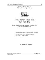 XK hàng dệt may ở cty may Minh Khai