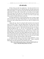 Một số biện pháp góp phần nâng cao hiệu quả kinh doanh của Công ty xăng dầu Hàng không Việt Nam.DOC