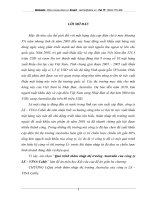 Quá trình thâm nhập thị trường Australia của công ty LS – VINA Cable.DOC