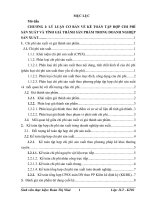 LÝ LUẬN CƠ BẢN VỀ KẾ TOÁN TẬP HỢP CHI PHÍ SẢN XUẤT VÀ TÍNH GIÁ THÀNH SẢN PHẨM TRONG DOANH NGHIỆP SẢN XUẤT.DOC