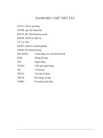 Hoàn thiện lưu chuyển hàng xuất khẩu và xác đinh kết quả tại Công ty xuất nhập khẩu nông lâm sản và vật tư nông nghiệp.DOC