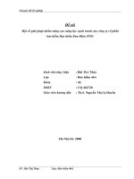 Một số giải pháp nhằm nâng cao năng lực cạnh tranh của công ty cổ phần bảo hiểm Bảo hiểm Bưu Điện (PTI).doc