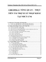TỔNG QUAN – THỰC TIỄN TÀI TRỢ XUẤT NHẬP KHẨU TẠI NHCT-CN6.doc