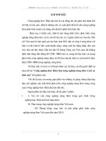 Công nghiệp hoá- Hiện hoá nông nghiệp nông thôn ở nước ta hiện nay.DOC