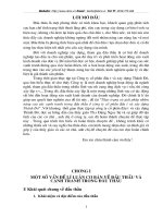 Thực trạng và giải pháp nhằm nâng cao sức cạnh tranh trong đấu thầu ở công ty cổ phần đầu tư và xây dựng Thành Đô.DOC
