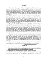 Xây dựng- quy hoạch phát triển hàng nông sản xuất khẩu Việt Nam .DOC