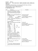 ÔN LUYỆN SỐ TỰ  NHIÊN, ĐO KHỐI LƯỢNG ,THỜI GIAN