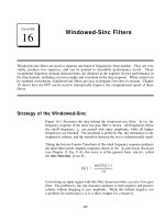 Windowed-Sinc Filters