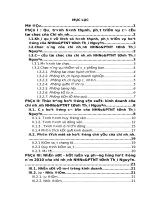 Thực trạng hoạt động sản xuất- kinh doanh của chi nhánh NHNo&PTNT tỉnh Thái Nguyên.DOC