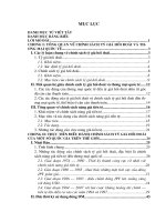 Chính sách nâng giá đồng nội tệ Thực tiễn thế giới và bài học kinh nghiệm cho Việt Nam.doc