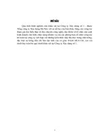 ĐẶC ĐIỂM MỘT SỐ PHẦN HÀNH KẾ TOÁN CHỦ YẾU CỦA CÔNG TY XÂY DỰNG SỐ 1.DOC