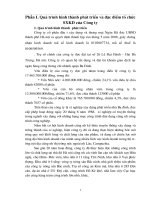 Quá trình hình thành phát triển và đặc điểm tổ chức SXKD của Công ty.DOC