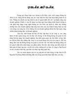 Phân tích và thiết kế hệ thống thông tin quản lý lữ khách tại công ty du lịch và thương mại công đoàn Giao Thông Vận Tải SunTravel.doc