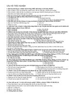 Câu hỏi trắc nghiệm luật hình sự 13