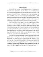 Hoàn thiện kế toán chi phí, doanh thu và xác định kết quả tiêu thụ tại Công ty Cổ phần Xi măng Bút Sơn (2).DOC