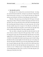 Đa dạng hoá các hình thức tài trợ xuất nhập khẩu tại Sở giao dịch Ngân hàng Ngoại Thương Việt Nam.doc