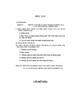 NHỮNG VẤN ĐỀ CƠ BẢN VỀ HOẠT ĐỘNG CỦA CÁC NGÂN HÀNG THƯƠNG MẠI .DOC