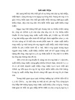 Những giải pháp nâng cao khả năng cạnh tranh của một số mặt hàng xuất khẩu chủ yếu ở Tổng công ty xuất nhập khẩu Hoà Bình.DOC