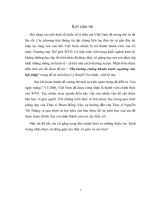 Thị trường chứng khoán trước ngưỡng cửa hội nhập.DOC